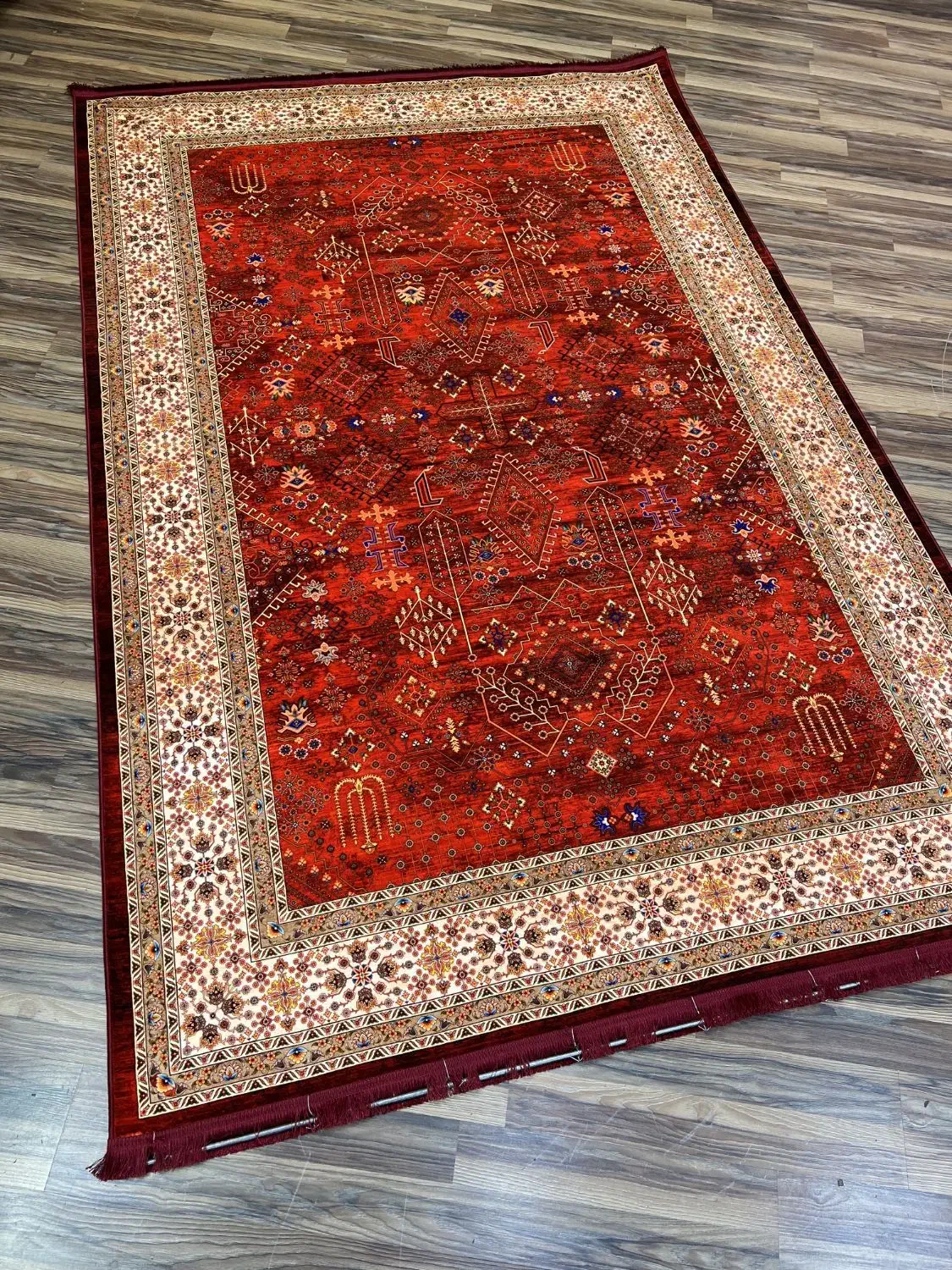 فرش جدید لاکی و سبز|فرش|تهران, کوهک|دیوار