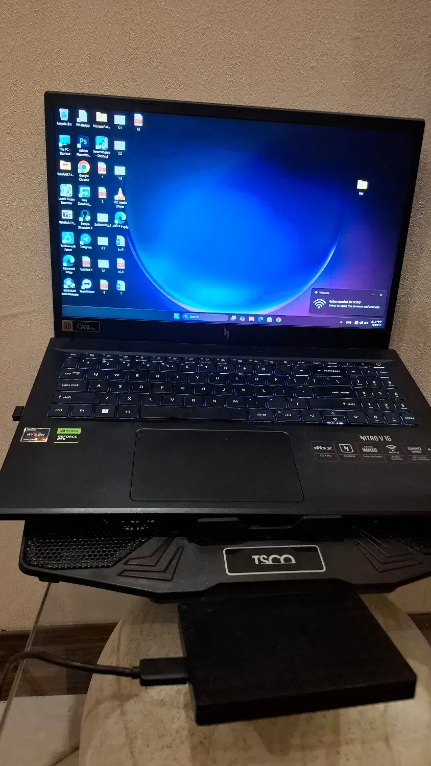 لپ تاپ گیمینگ گرافیک ۴۰۶۰|رایانه همراه|تهران, جنت‌آباد مرکزی|دیوار