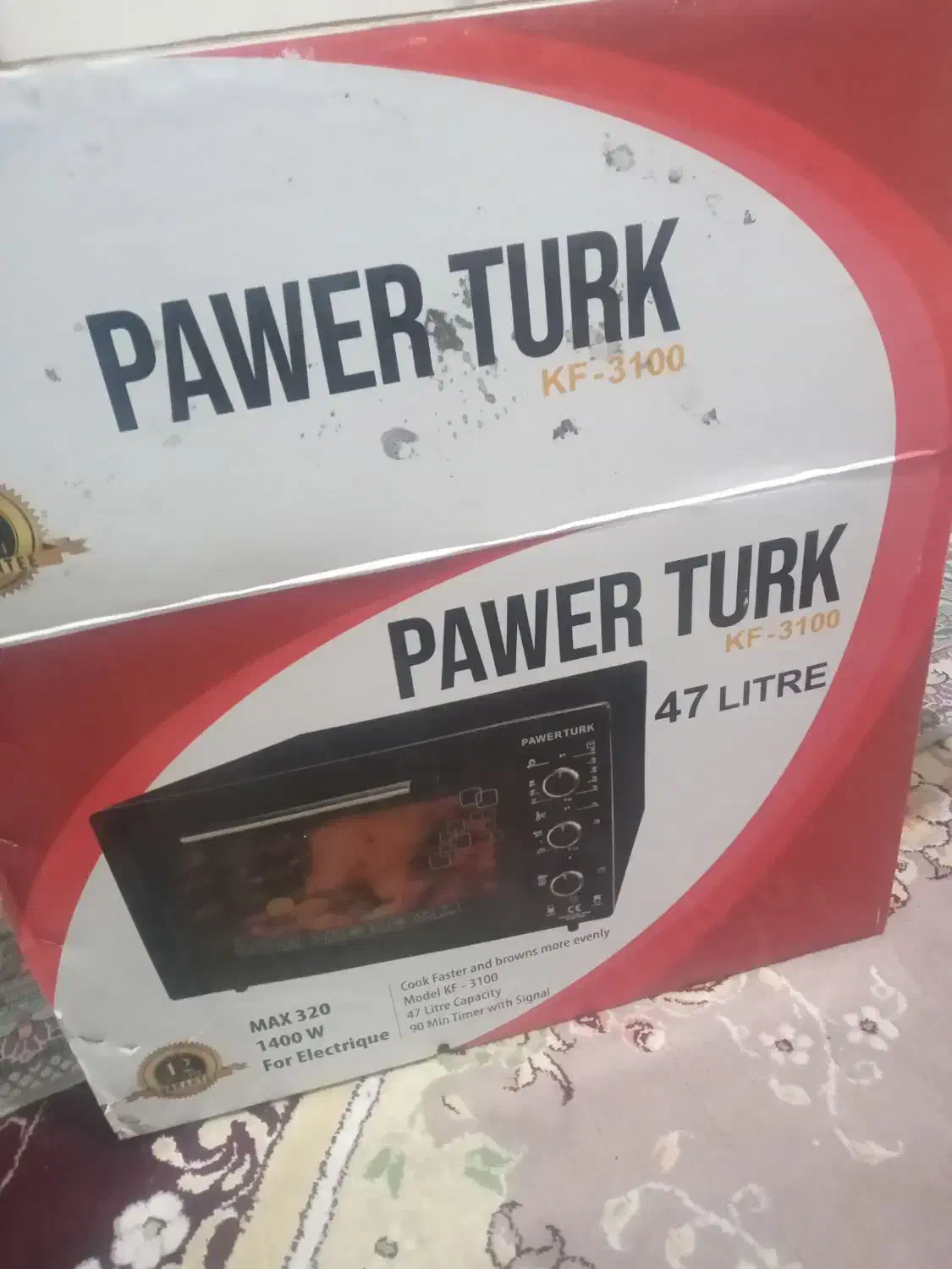 توستر نونو با گردان|اجاق گاز و لوازم برقی پختوپز|تهران, خاک سفید|دیوار