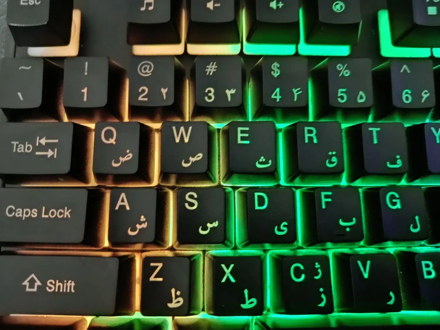 کیبورد گیمینگ گرین|قطعات و لوازم جانبی رایانه|قائن, |دیوار