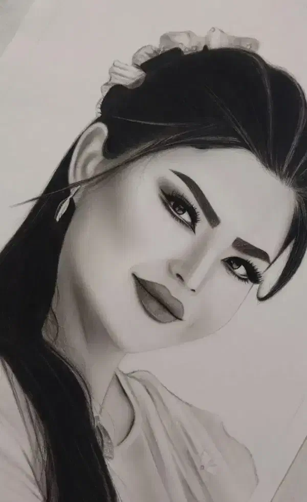 سیاه قلم ب سبک هایپر رئال|تابلو، نقاشی، عکس|زابل, |دیوار