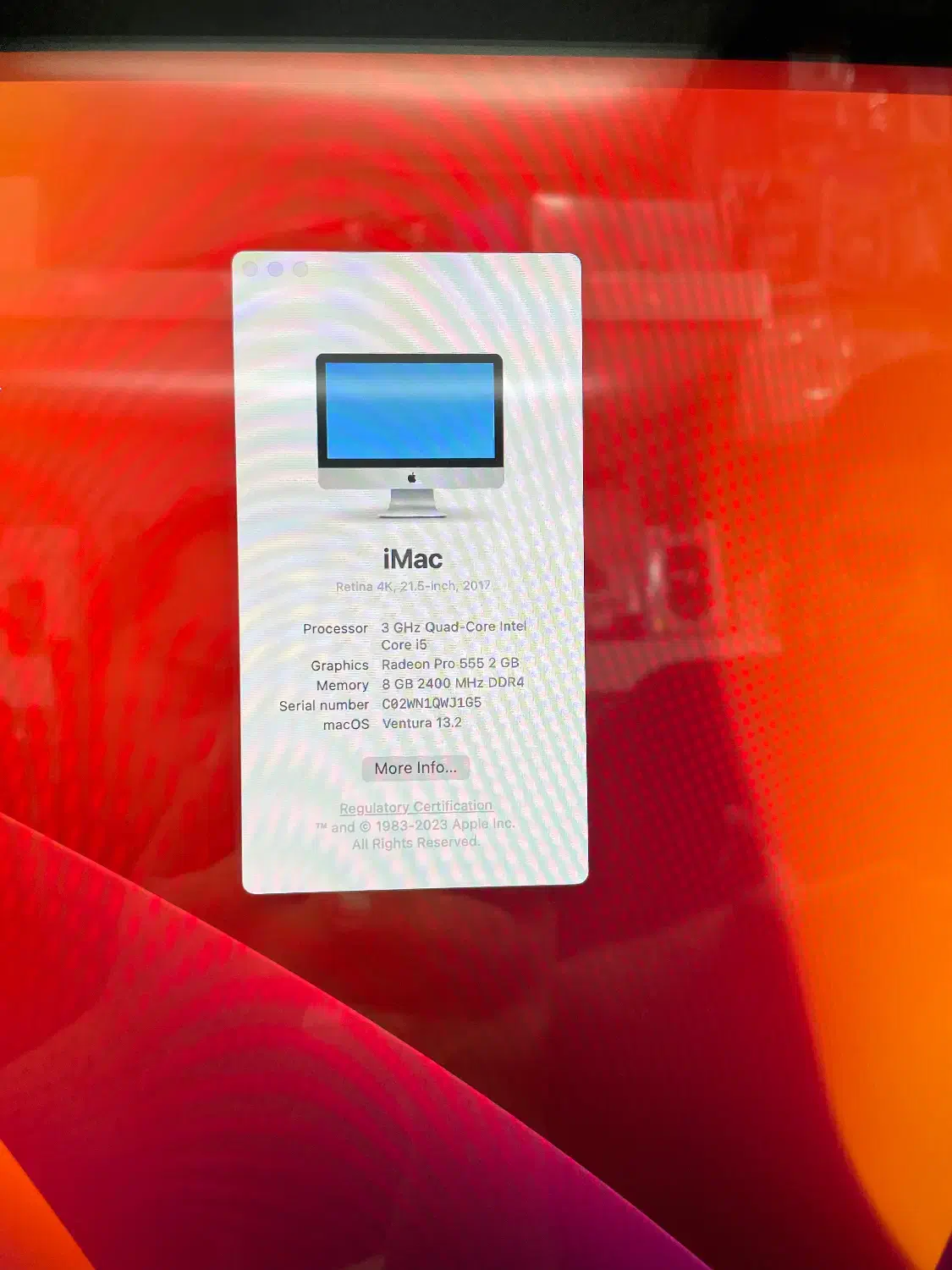 iMac 2017 retina 4k ایمک اسلیم|رایانه رومیزی|تهران, دزاشیب|دیوار