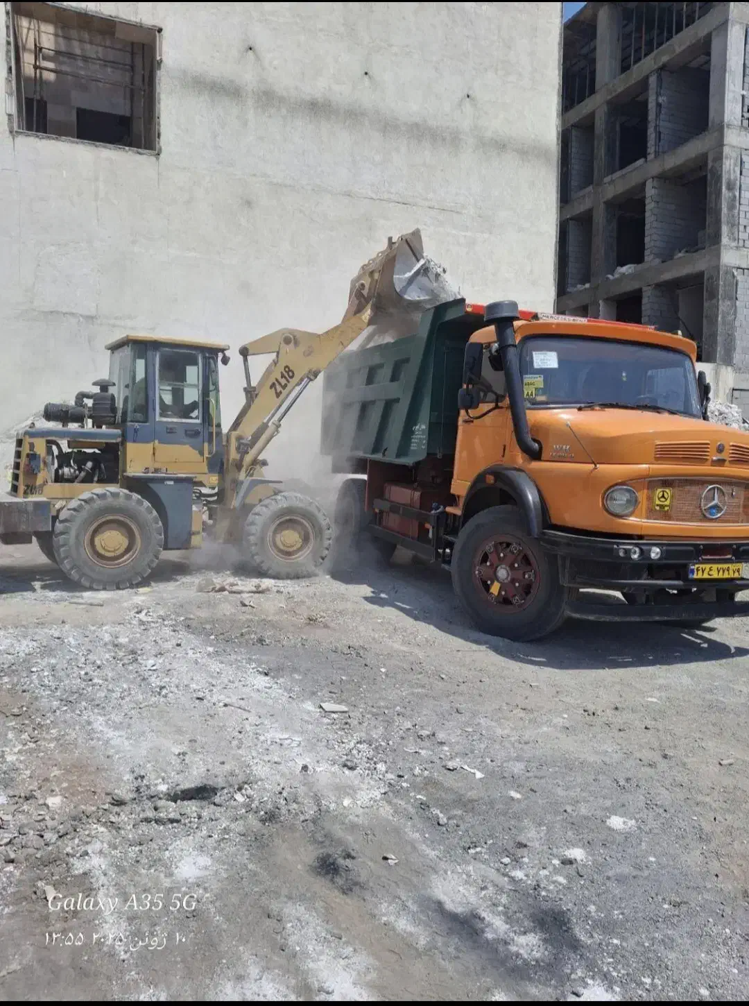 اجاره لودر کامیون بابکت بیل خاکبرداری|خدمات حمل و نقل|کرج, عظیمیه|دیوار