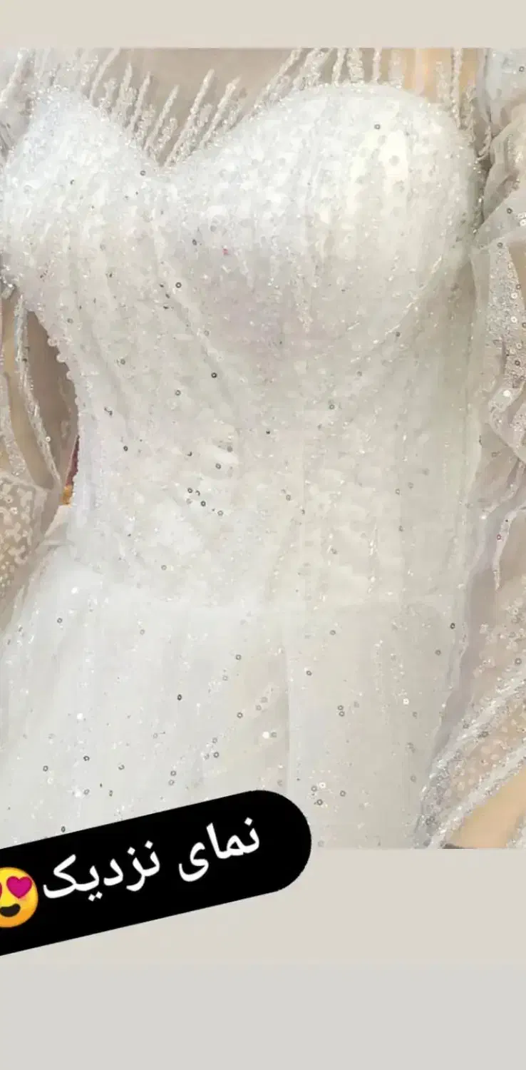 لباس عروس نو به قیمت اجاره فروشی|لباس|تربت‌حیدریه, قائم|دیوار