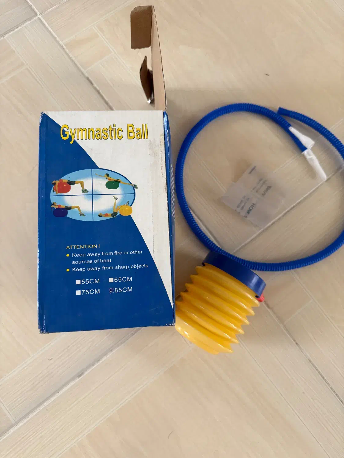 توپ پیلاتس قطر۸۵|تجهیزات ورزشی|ورامین, شهرک فجر|دیوار