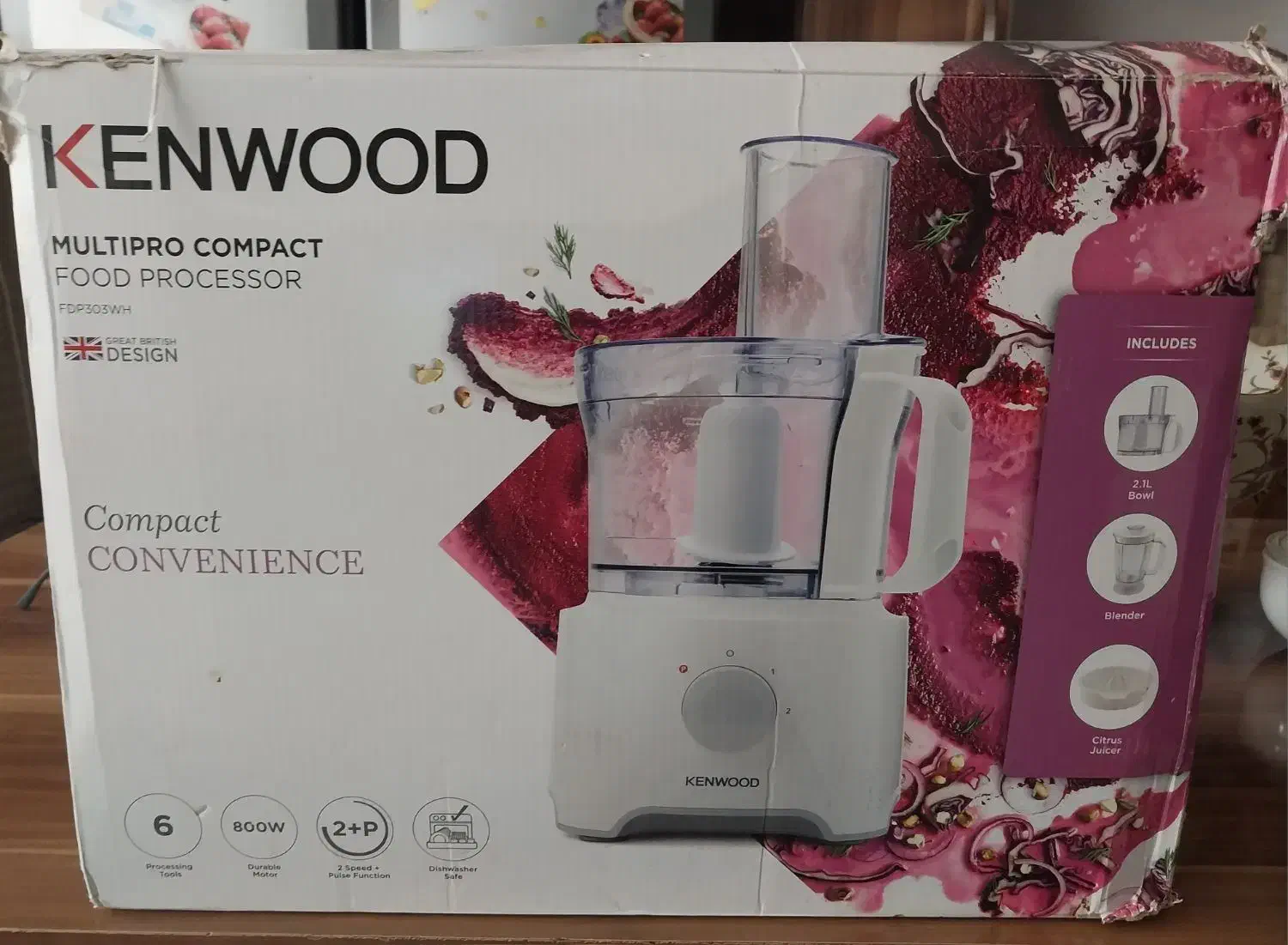 غذاساز کنوود Kenwood اصل|خردکن، آسیاب، غذاساز|شاهین‌شهر, شهرک میلاد|دیوار