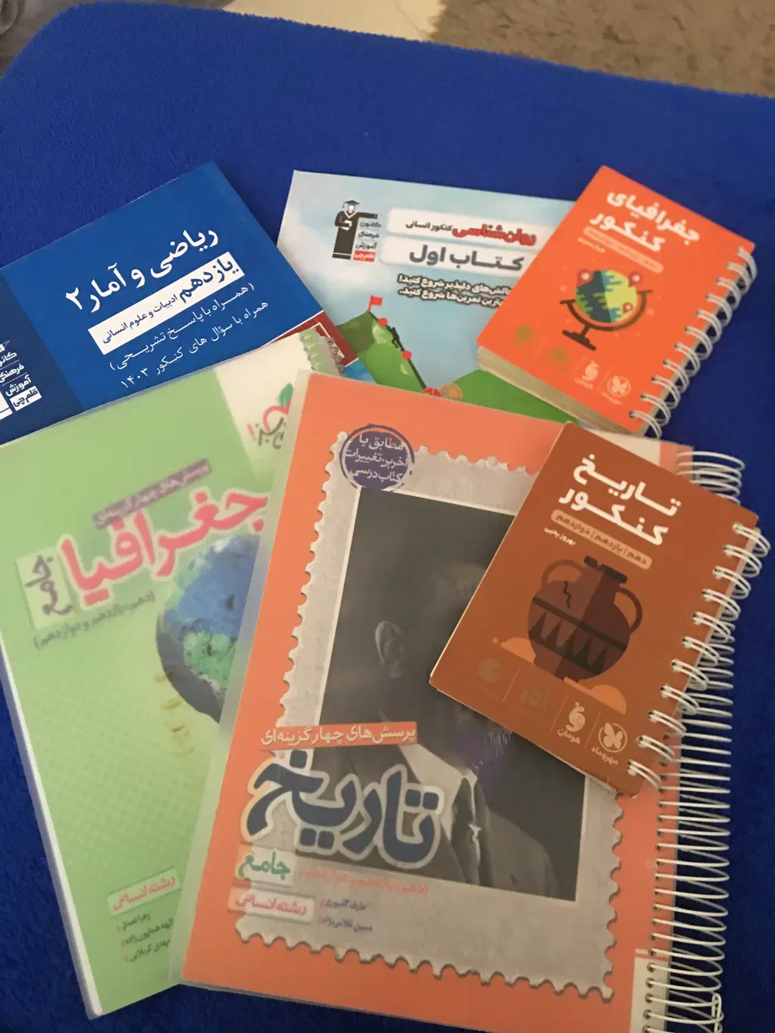 کتاب کنکور|کتاب و مجله آموزشی|پرند, فاز ۵|دیوار