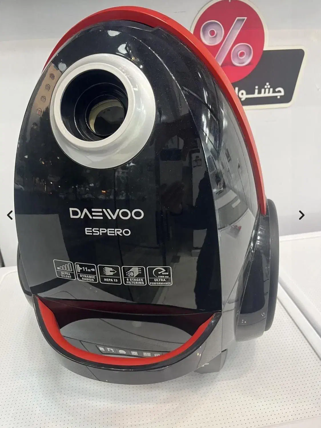 جاروبرقی کیسه ای دوو مدل تاشیLH22R-وات2100|جاروبرقی، جارو شارژی، بخارشو|رشت, گلسار|دیوار