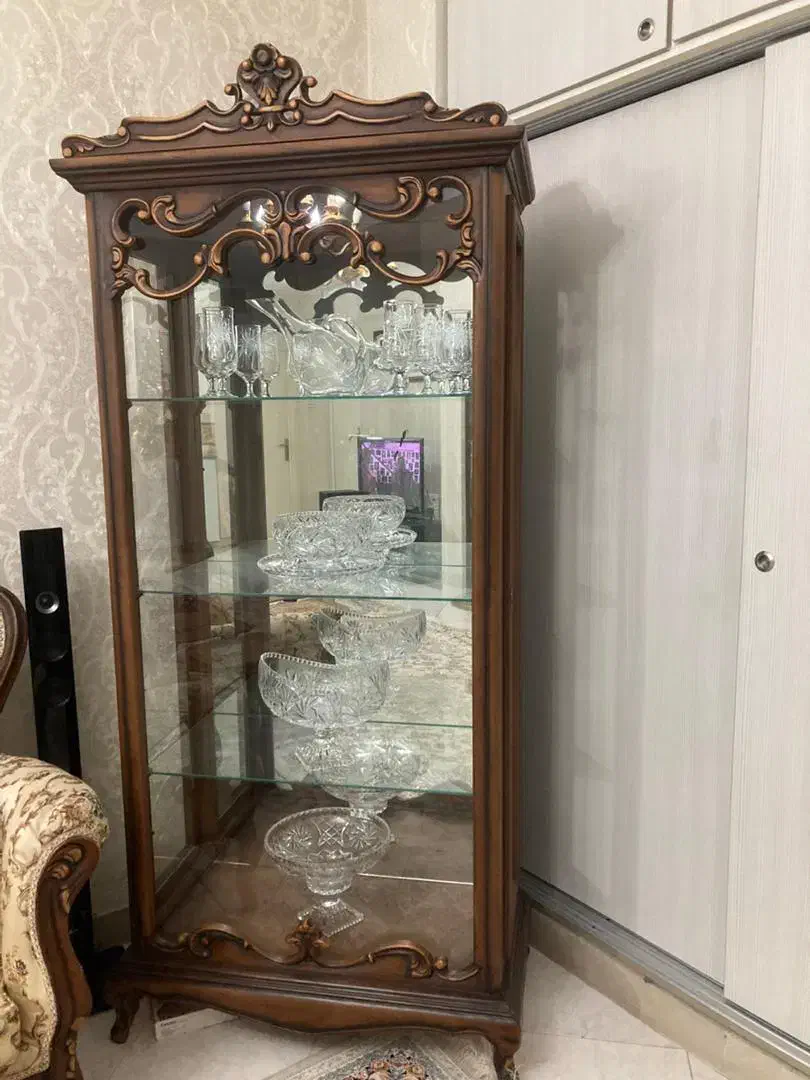 بوفه چوبی|بوفه، ویترین، کنسول|تهران, شهرک فردوس (حسینی)|دیوار