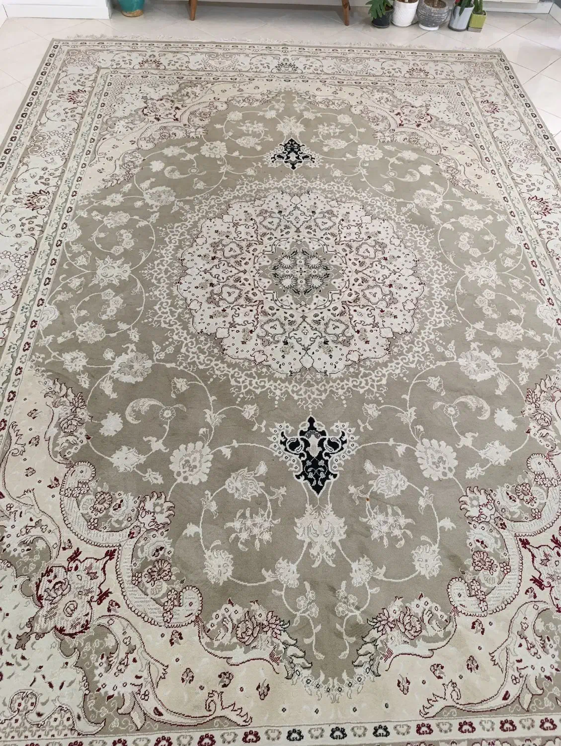 فرش 12 متری کرمی سالم|فرش|فولادشهر, مسکن مهر فولادشهر|دیوار