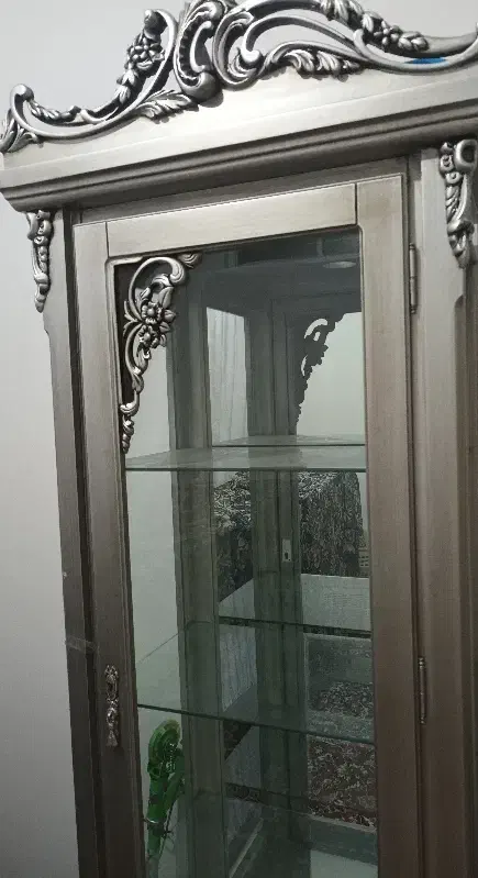 گنجه یا بوفه نقره ای|بوفه، ویترین، کنسول|مشهد, آزادشهر|دیوار