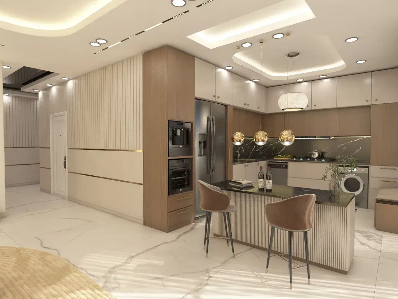 ۱۰۰متر ۲خوابه/غرق نور/فول مشاعات/نزدیک حرم مطهر|فروش آپارتمان|مشهد, امام رضا (ع)|دیوار