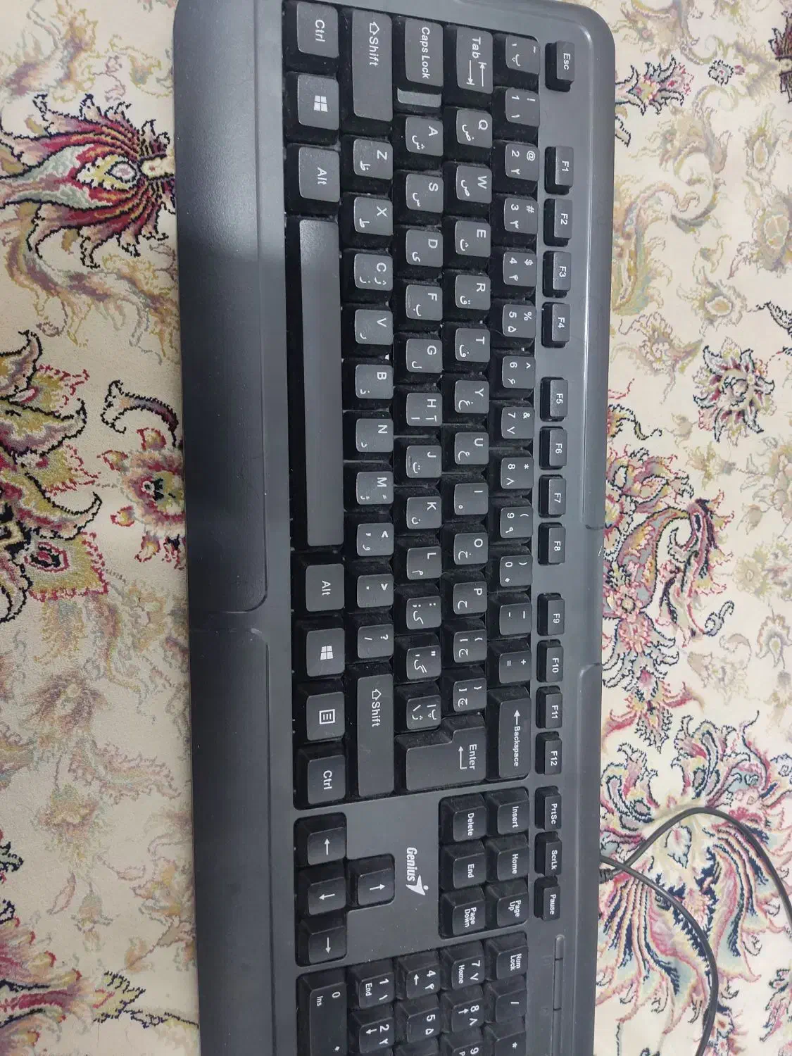 کیبورد genius|قطعات و لوازم جانبی رایانه|قم, انسجام|دیوار