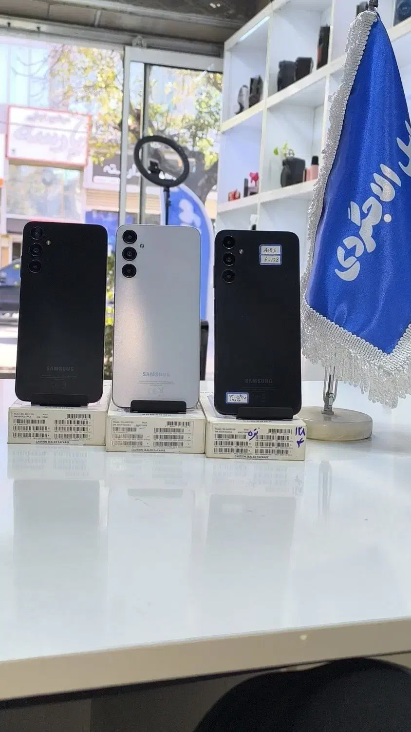 سامسونگ a05s حافظه 128 رم 6 در حد نو با گارانتی|موبایل|نیشابور, دارایی|دیوار