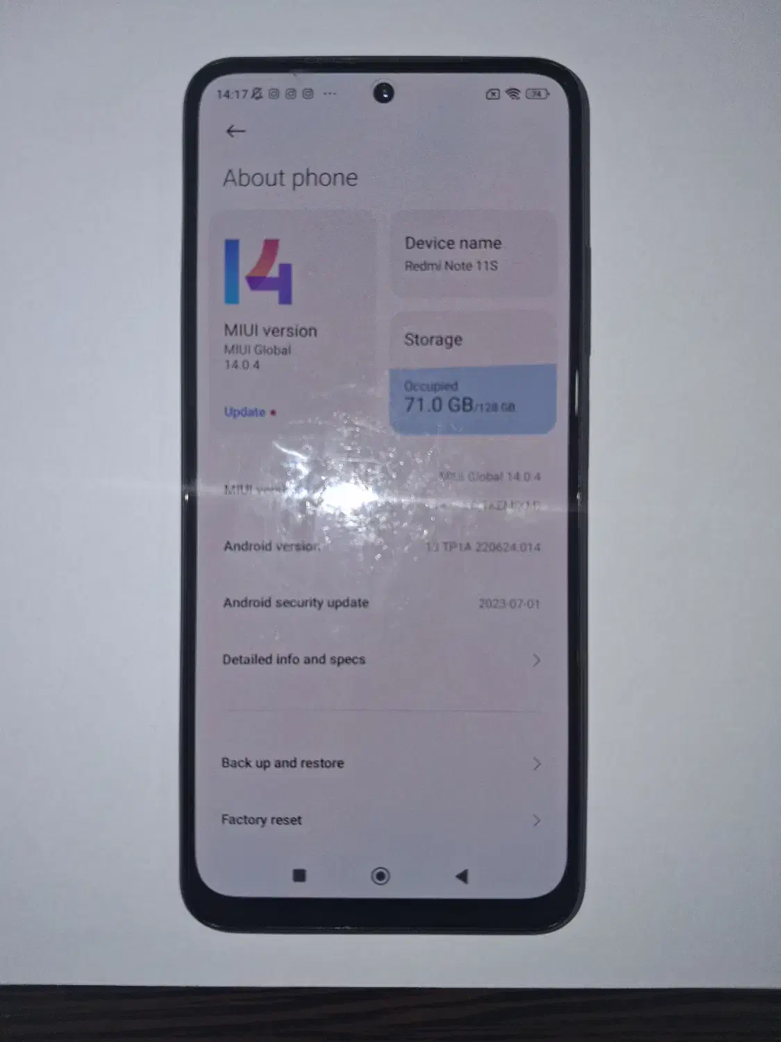 Redmi note 11s ram8|موبایل|اصفهان, ملک‌شهر|دیوار