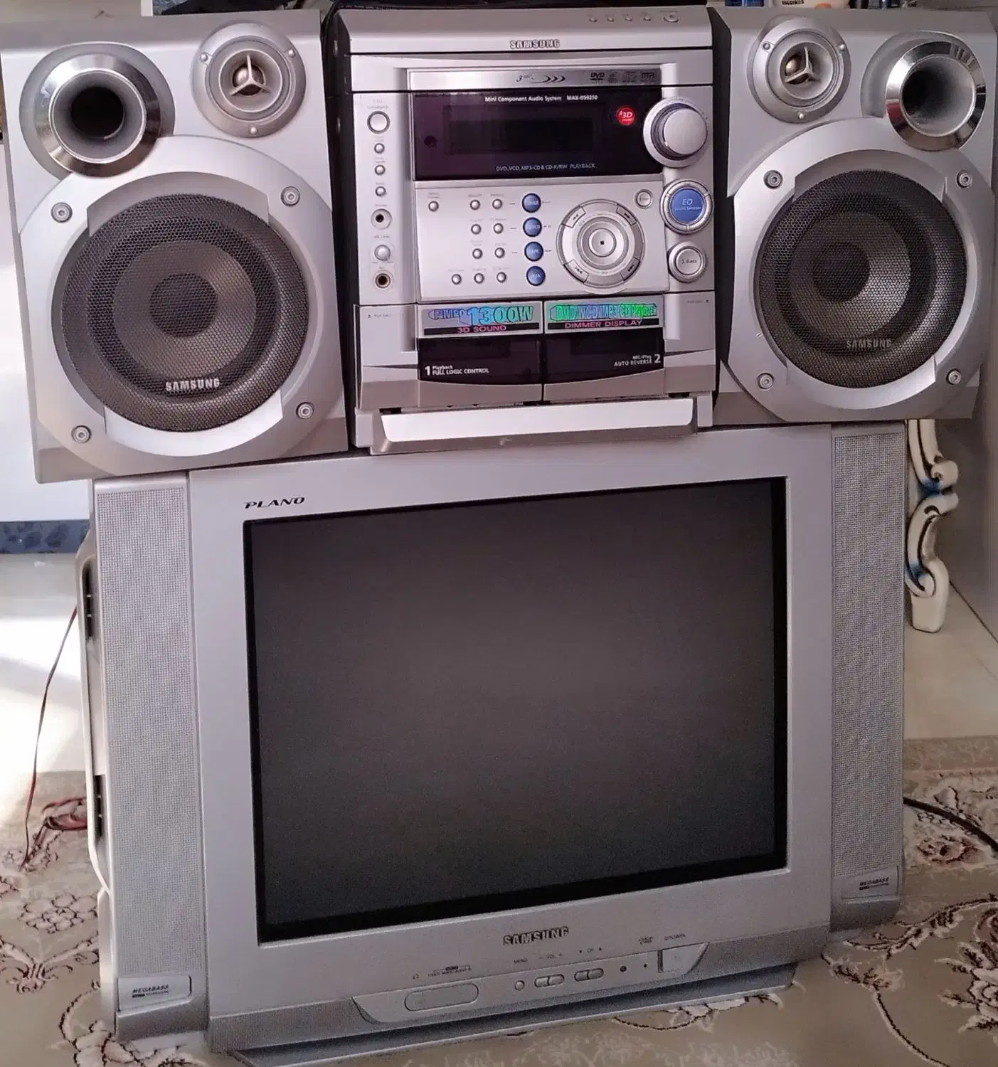 تلویزیون سامسونگ و دیویدی|تلویزیون و پروژکتور|پاکدشت, پاکدشت (مامازند)|دیوار