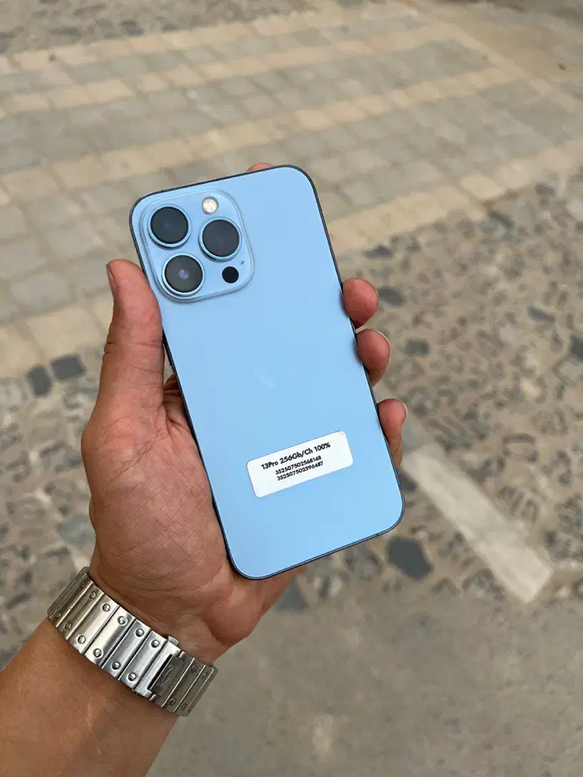 13pro 256/CH Blue %100|موبایل|یزد, |دیوار