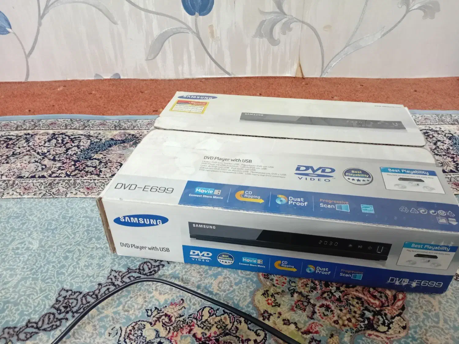 DVD SAMSUNG E699|پخش‌کننده DVD و ویدیو|مشهد, دانشجو|دیوار