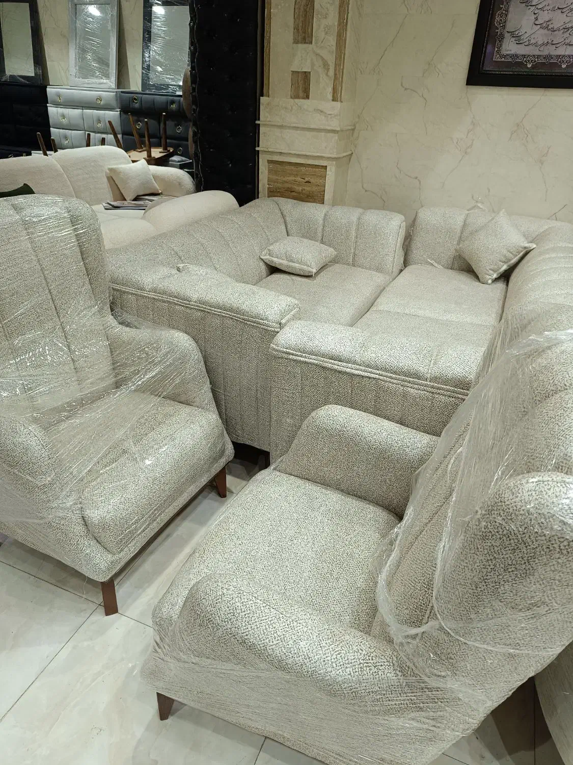 حراج مبل ۷ نفره ۲۹۸۰۰|حراج|مسجد سلیمان, |دیوار