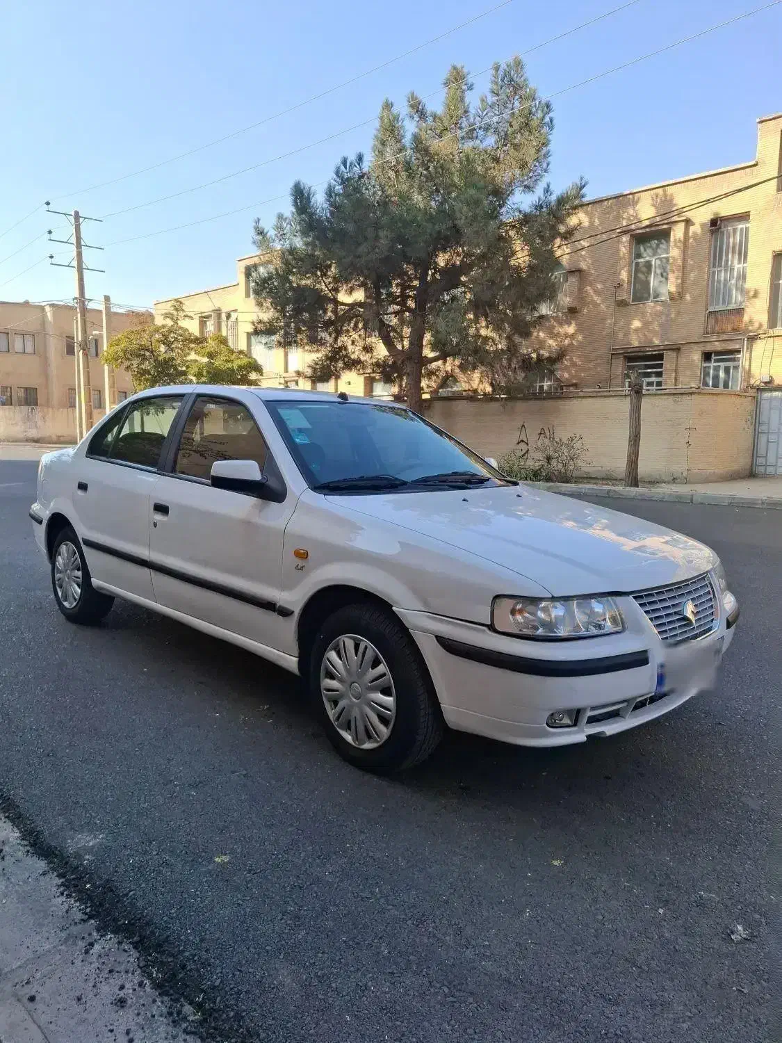 سمند سفید مدل 96 دوگانه کار خونه|خودرو سواری و وانت|کرج, کیانمهر|دیوار