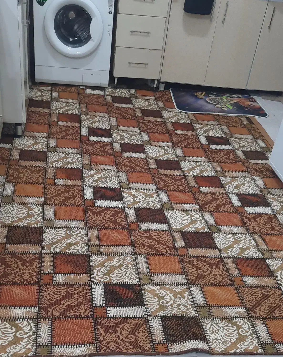 گلیم خشک|گلیم، جاجیم، گبه|دزفول, |دیوار