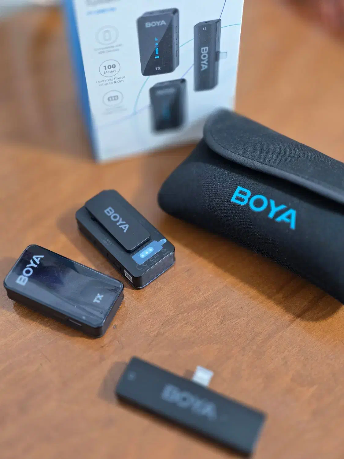 میکروفون یقه ای دو کاربره بویا|صوتی و تصویری|رشت, شهرک قدس|دیوار