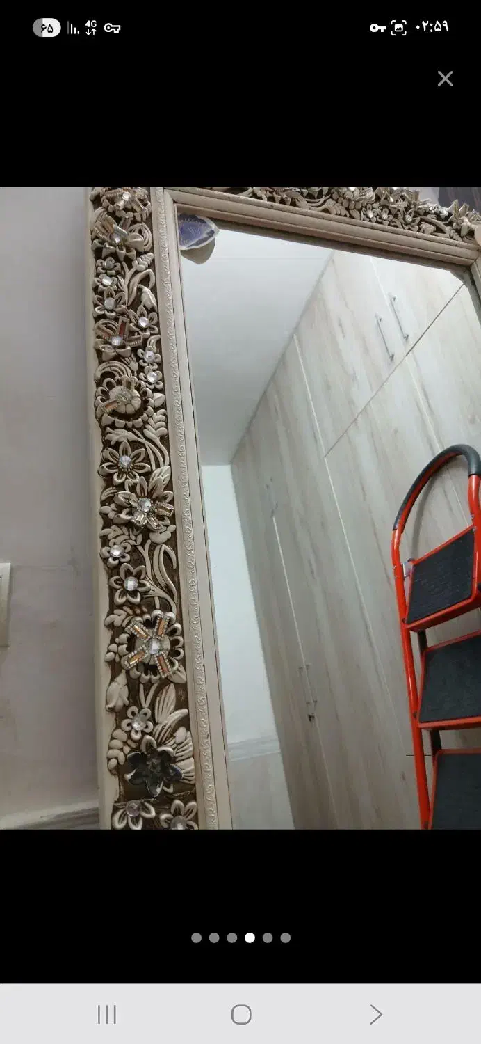 اینه و شمعدان ها و ساعت|آینه|گلستان (تهران), |دیوار