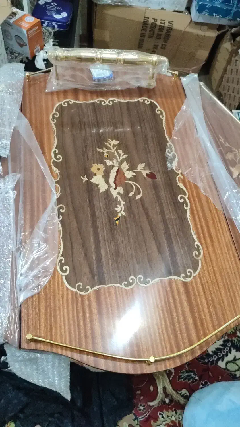 میز بار چرخدار|بوفه، ویترین، کنسول|قزوین, |دیوار