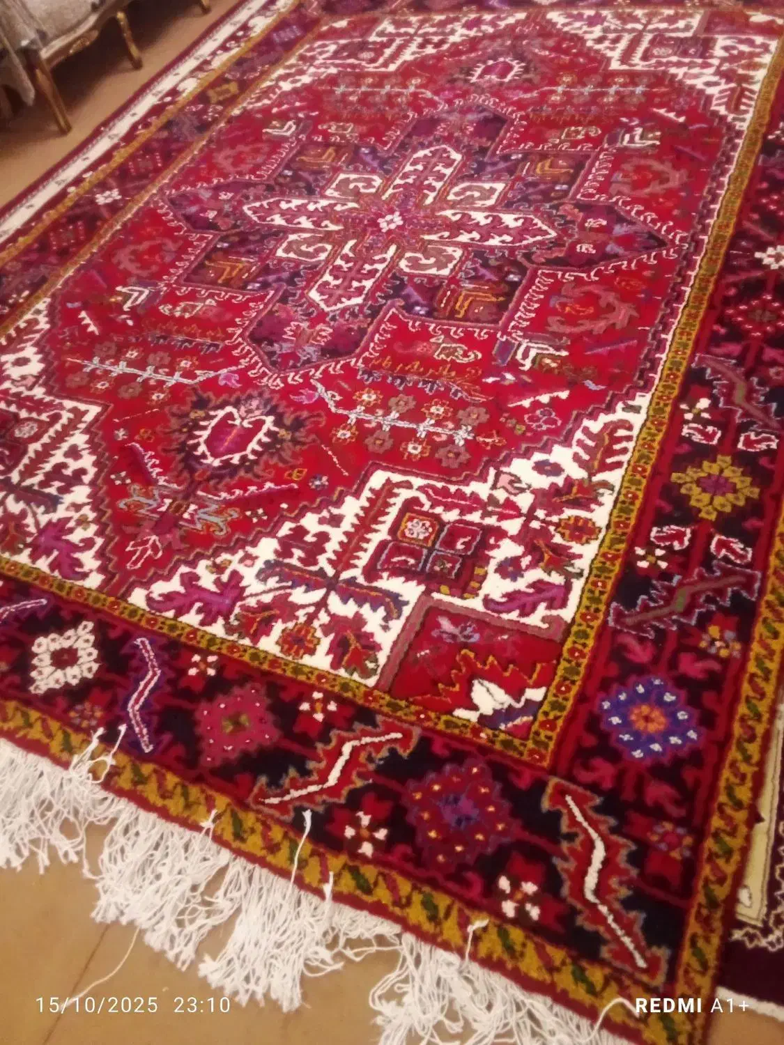 یک عدد فرش 9متری دستبافت نقشه بیلوردی|فرش|هریس, |دیوار