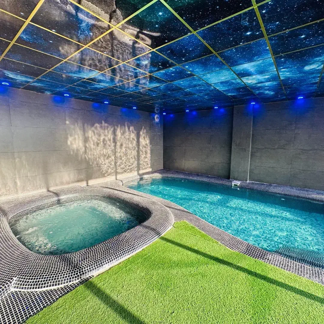 اجاره باغ ویلا استخر ابگرم|اجارهٔ کوتاه‌مدت ویلا و باغ|شیراز, گویم|دیوار