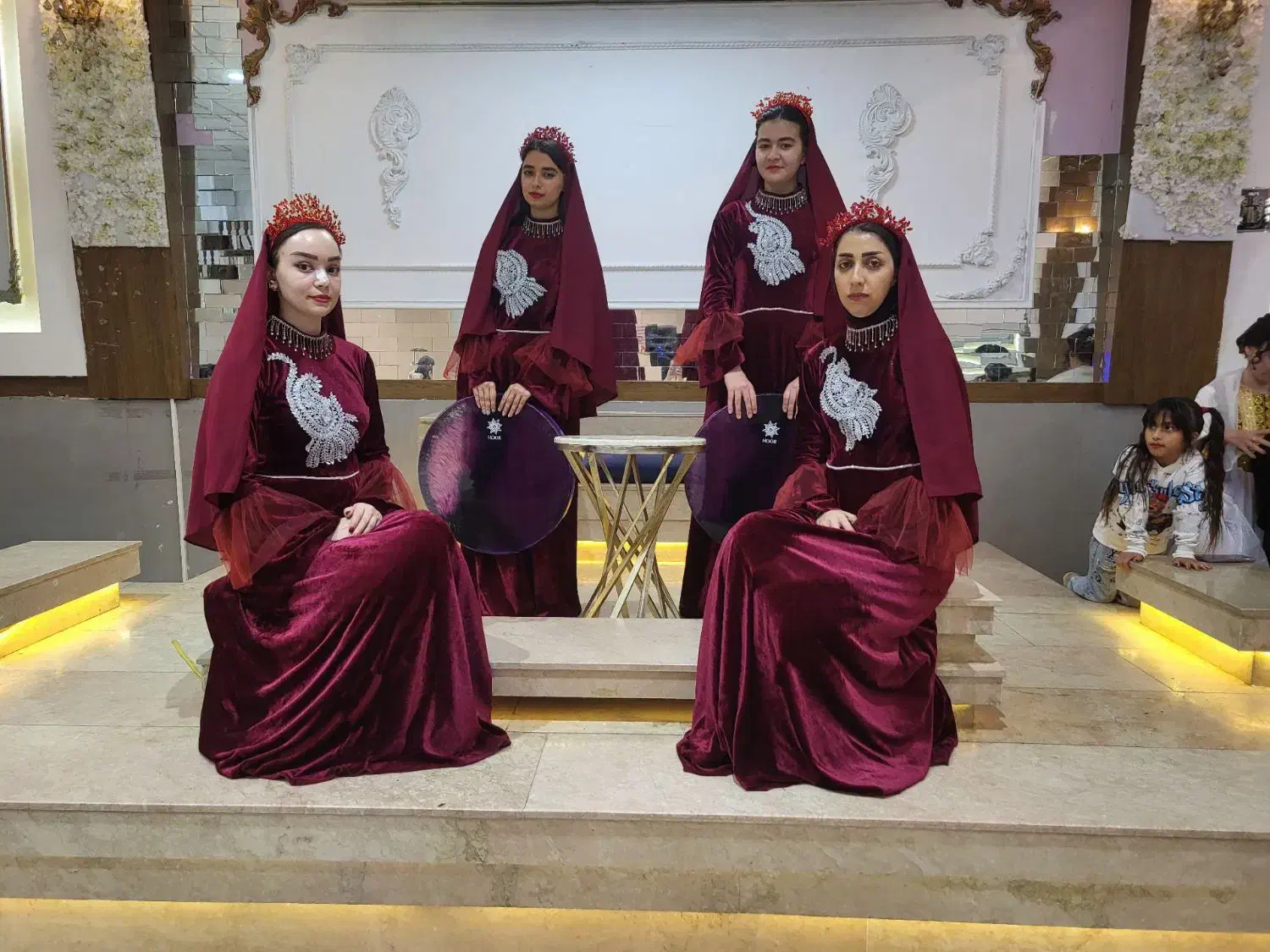 گروه حرفه‌ای دف و مداحی نغمه مشهد|خدمات پذیرایی، مراسم|چناران, |دیوار