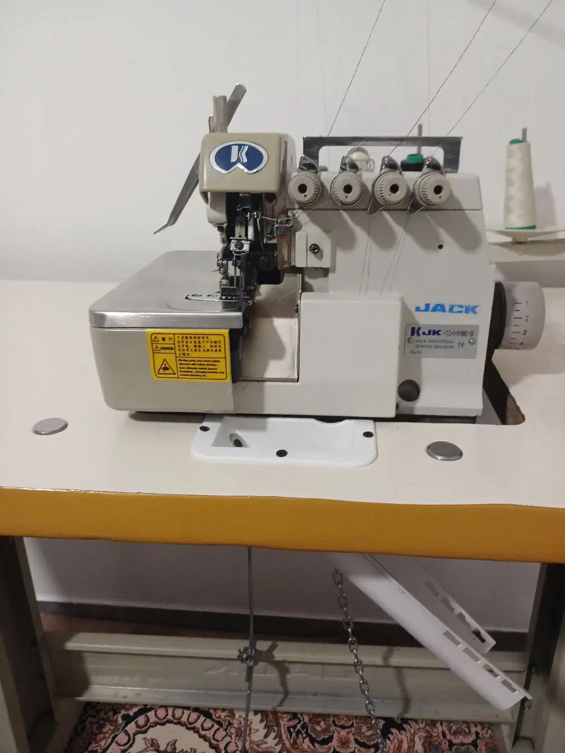 چرخ سردوز ۵نخ جک|چرخ خیاطی و ریسندگی|کرمانشاه, |دیوار