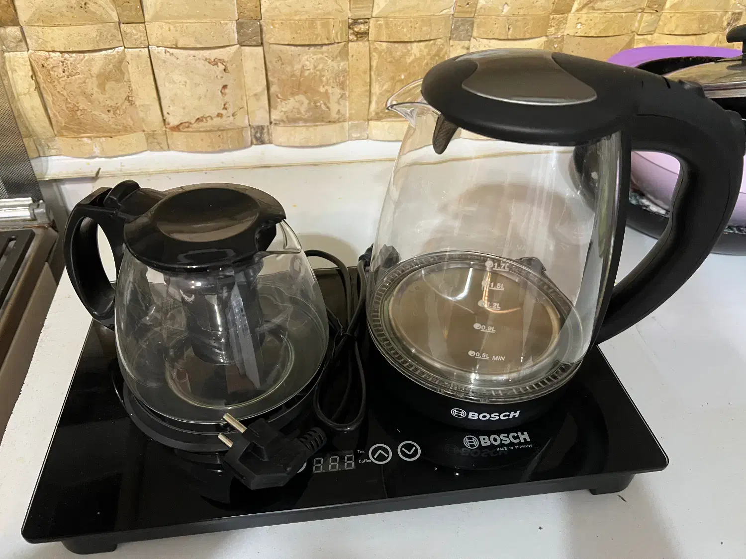 چایساز بوش ( نو)|سماور، چای‌ساز، قهوه‌ساز|نیشابور, هفده شهریور|دیوار