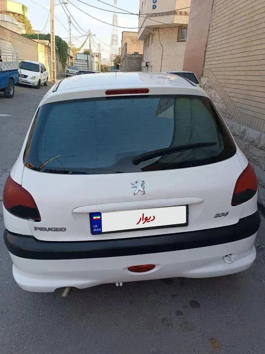 ۲۰۶ تیپ۲ مدل۸۹ درحد|خودرو سواری و وانت|کازرون, |دیوار