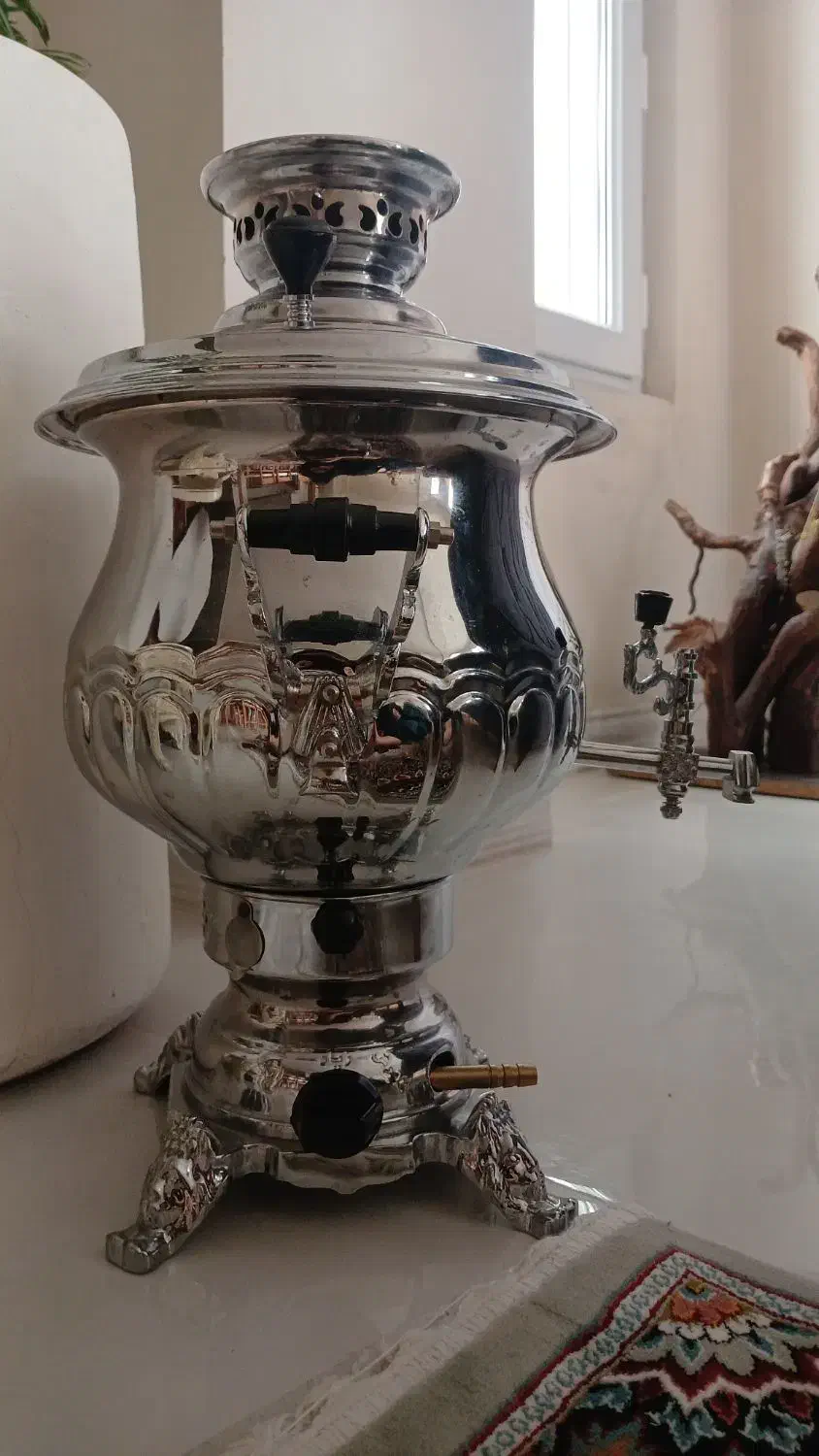 سماور ۸ لیتری ابریشم|سماور، چایساز، قهوهساز|چالوس, |دیوار