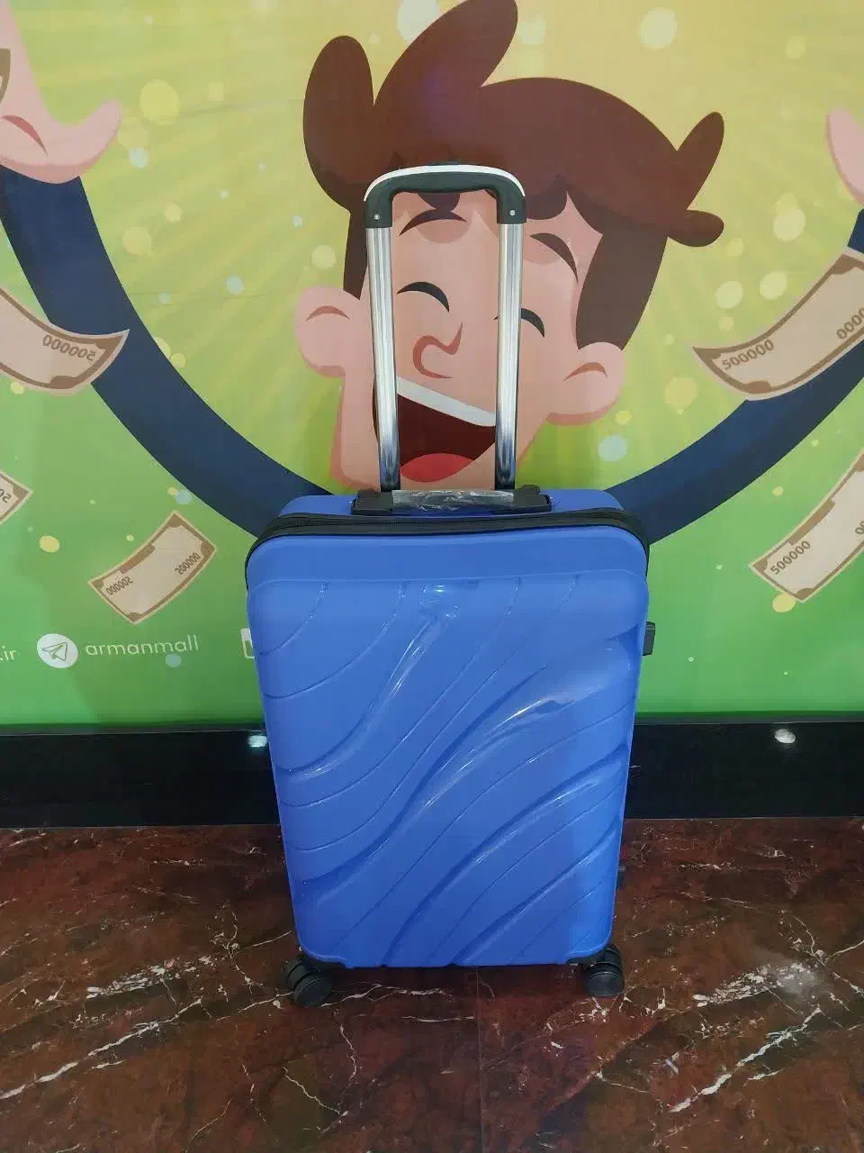 چمدان سفر چمدان مسافرتی فایبر گلاس و برزنتی|کیف، کفش، کمربند|مشهد, عیدگاه|دیوار