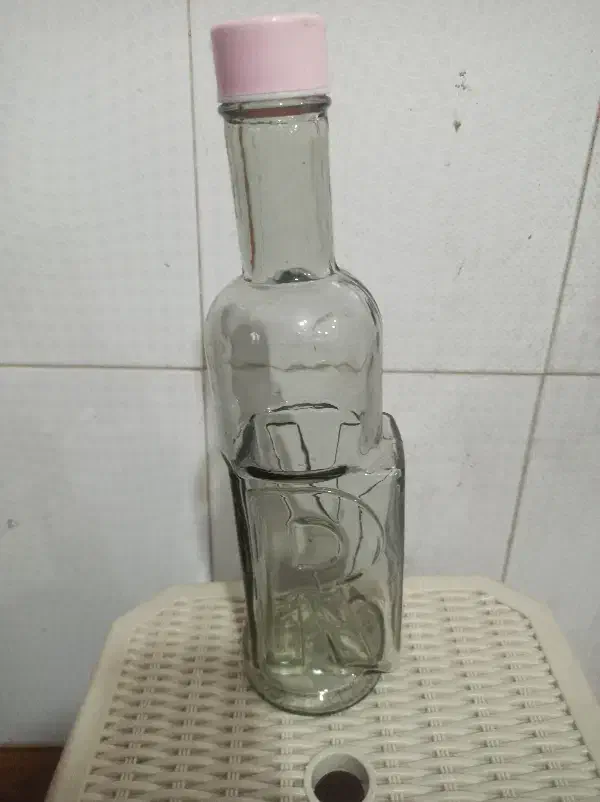 بطری شیشه ایی شیک|ظروف نگهدارنده، پلاستیکی، یک‌بارمصرف|دورود, |دیوار