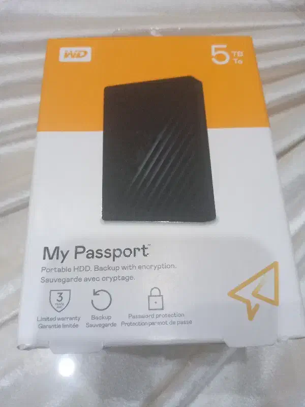 هارد اکسترنال ۵ ترا My Passport|قطعات و لوازم جانبی رایانه|تهران, تهرانپارس غربی|دیوار