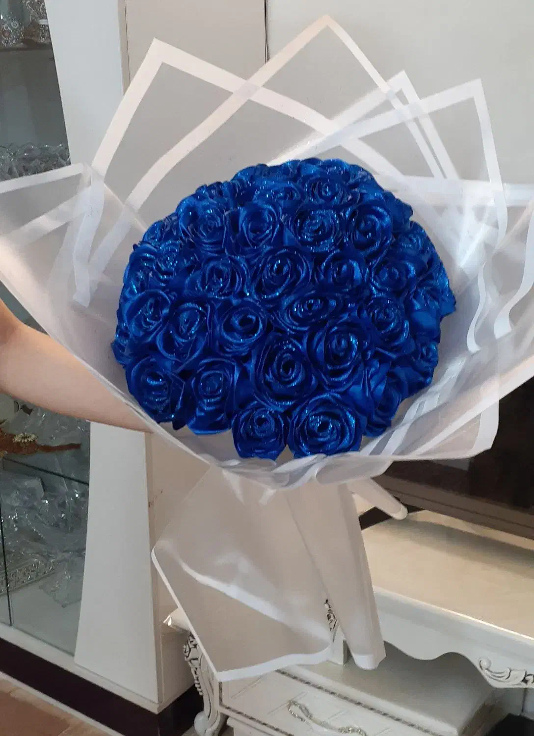 گل با ربان|گل مصنوعی|همدان, |دیوار