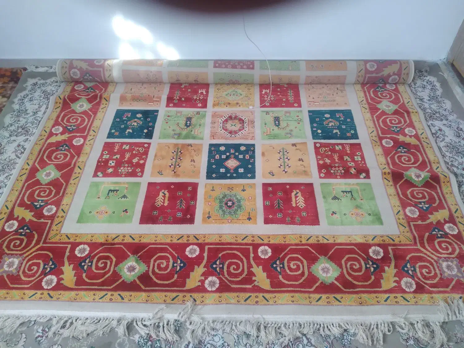 فرش ۶ متری|فرش|ماهدشت, |دیوار