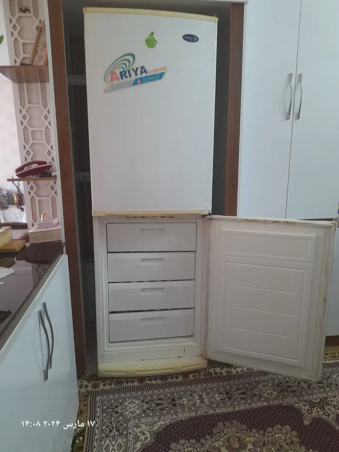 یخچال فریزر‌‌‌اریا‌شرق‌درحد‌نو|یخچال و فریزر|تربت‌حیدریه, جانبازان|دیوار