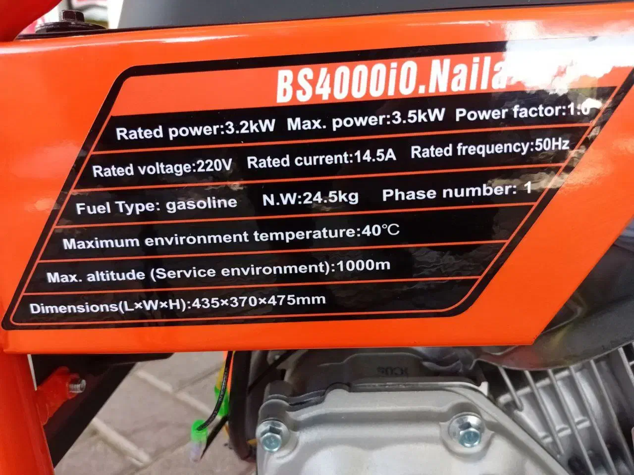 موتور برق ۴۰۰۰ ۳/۵ کیلو وات فالکونFALCON|ماشینآلات صنعتی|مشهد, هفده شهریور|دیوار