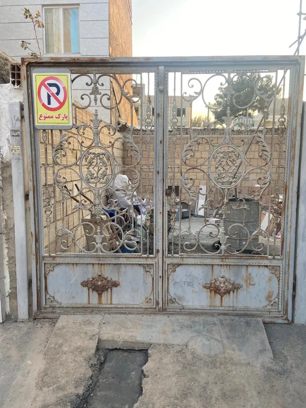 درب حیاط|مصالح و تجهیزات ساختمان|اسلامشهر, چیچکلو|دیوار