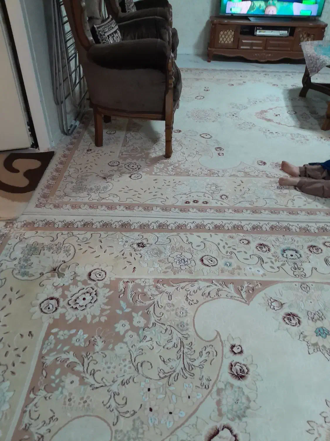 فرش ۱۲متری و کناره|فرش|چهارباغ, |دیوار