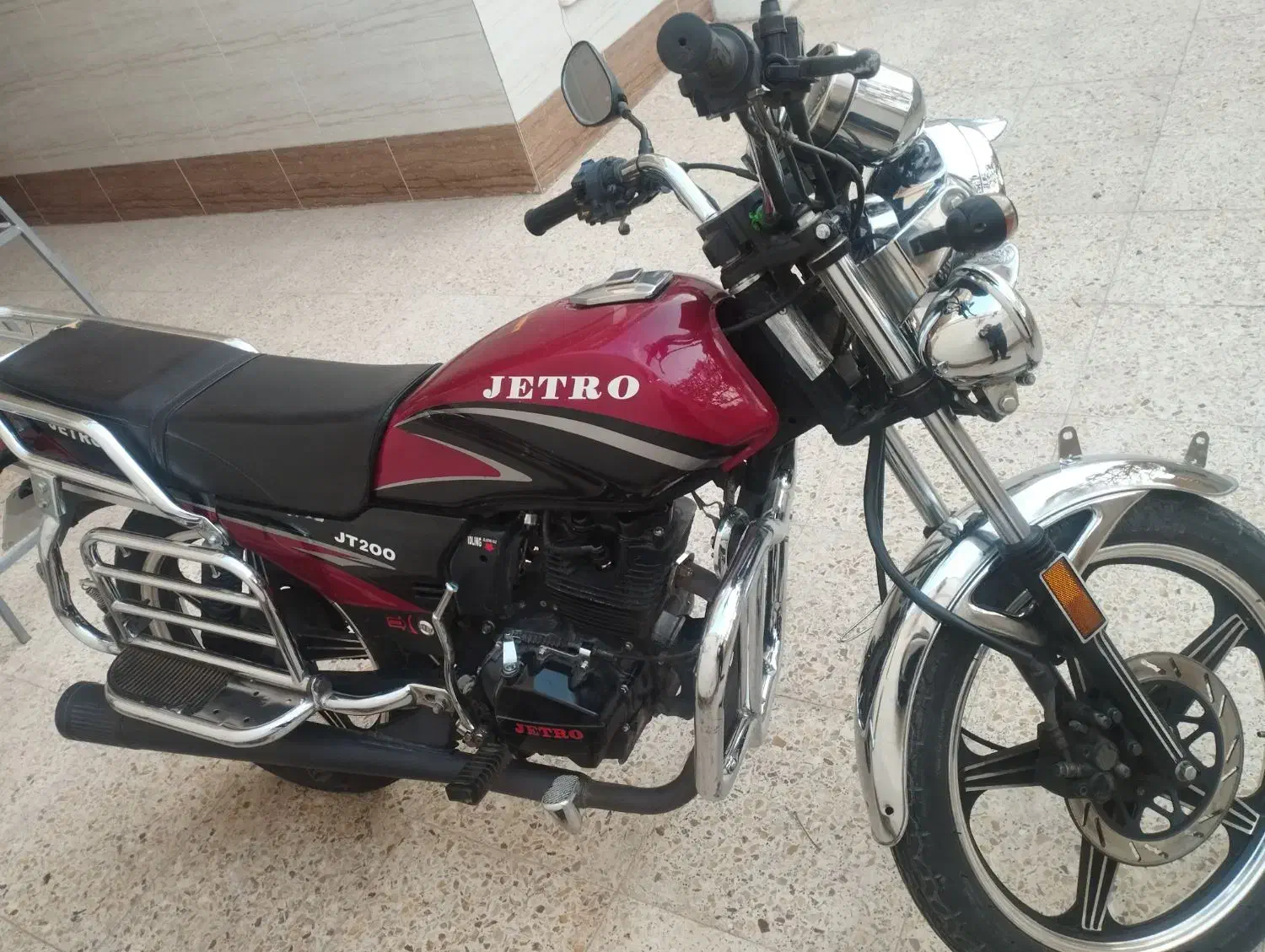 فروش موتورسیکلت جترو 200|موتورسیکلت|خمینی‌شهر, |دیوار