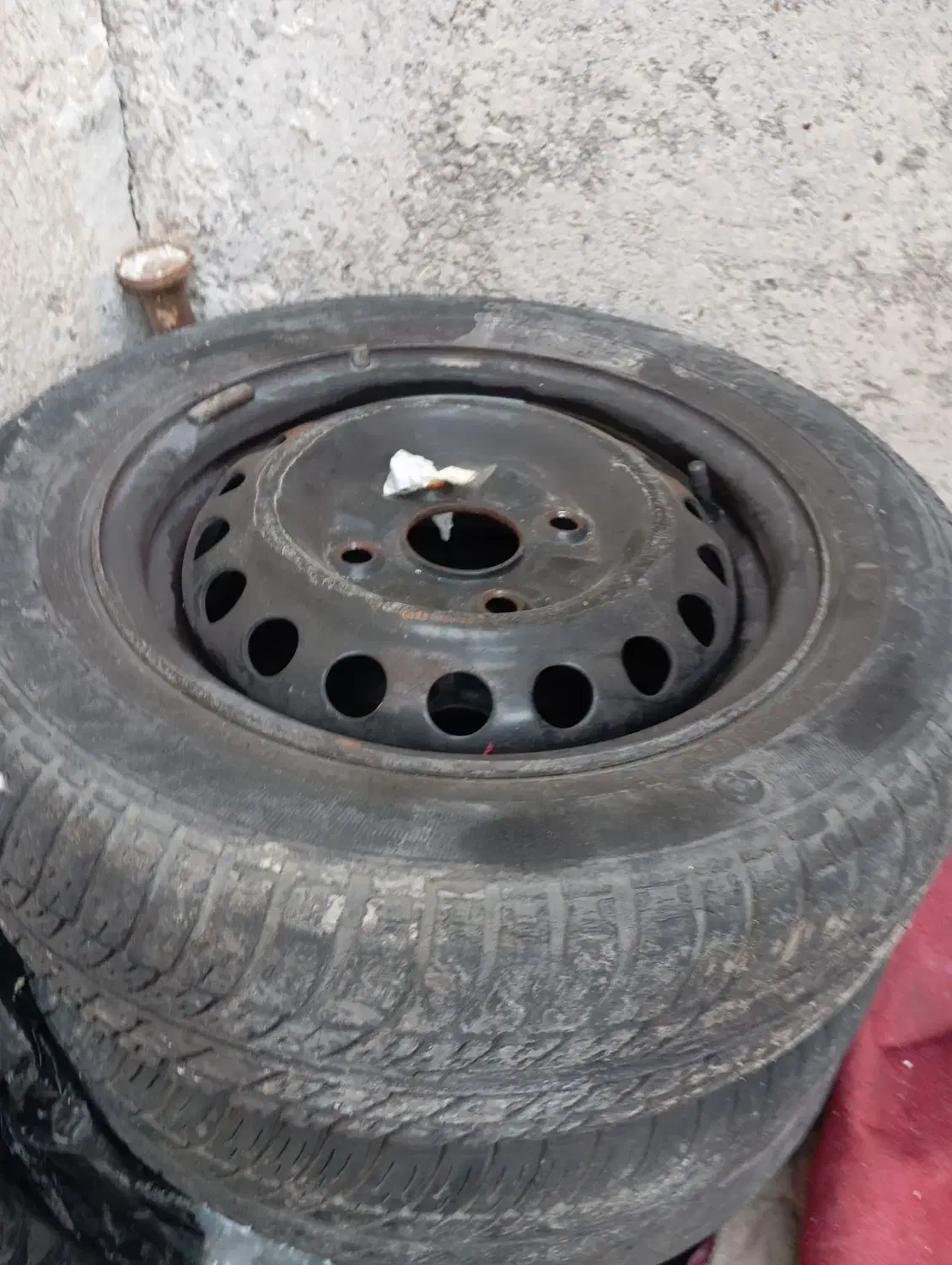 لاستیک پراید سالم دوعددبارینک وسه عددبدون رینگ|قطعات یدکی و لوازم جانبی|خرمشهر, |دیوار