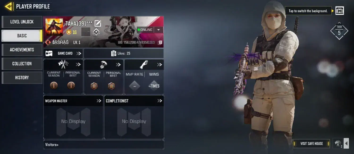 اکانت کالاف سفیدسفید|کنسول، بازی ویدئویی و آنلاین|سبزوار, زینبیه|دیوار