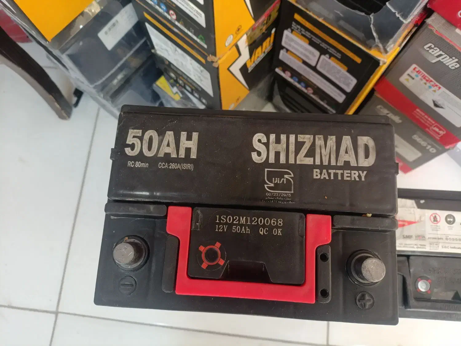 باطری در حد نو|قطعات یدکی و لوازم جانبی|اصفهان, پوریای ولی|دیوار