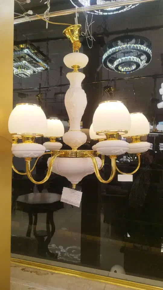 لوستر|لوستر و چراغ آویز|زنجان, |دیوار