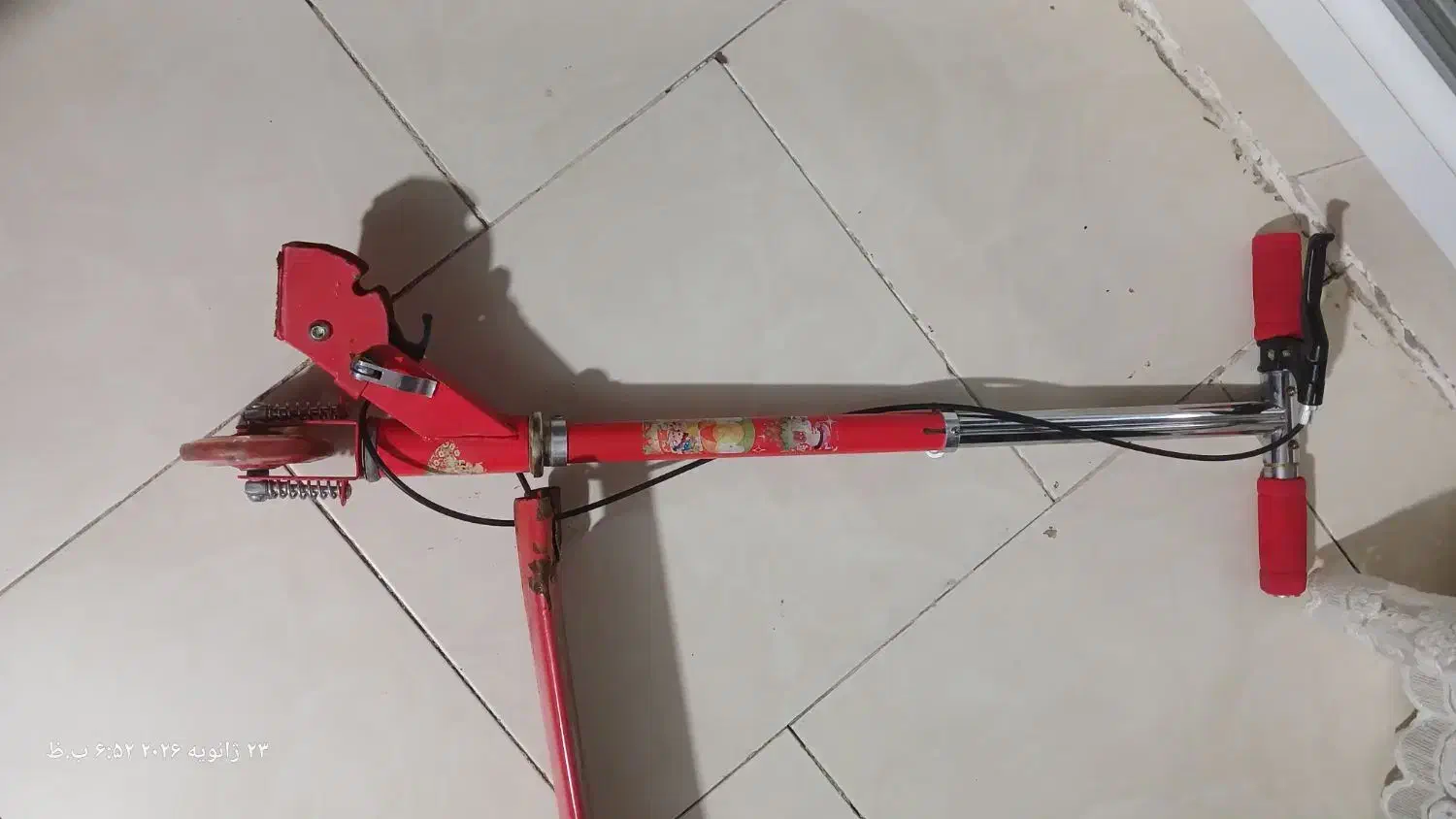 اسکوتر قرمز|دوچرخه، اسکیت، اسکوتر|محمدیه-قزوین, |دیوار